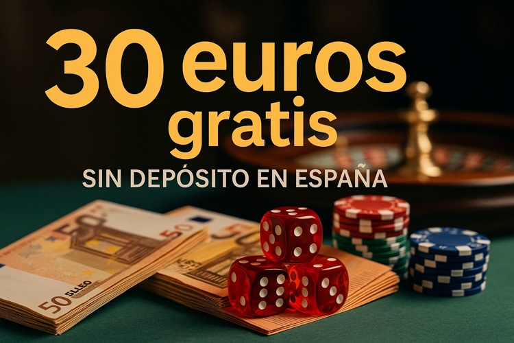 30 euros gratis en casinos online sin depósito en España