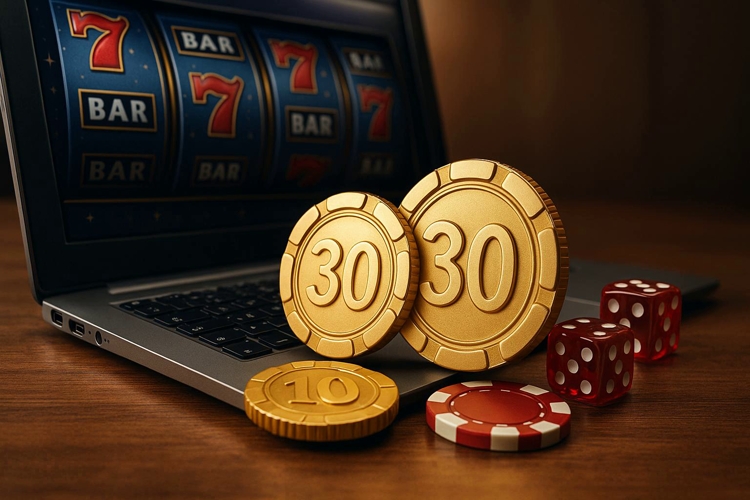 30 giros gratis en casinos online en España