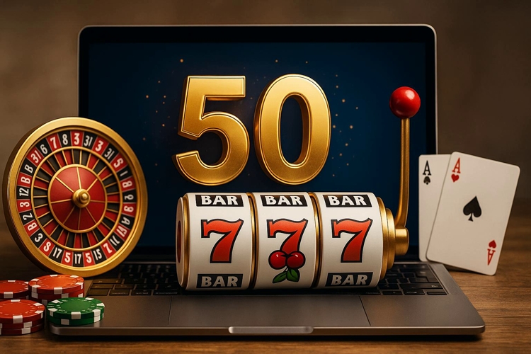 50 giros gratis sin depósito en mejores casinos online en España